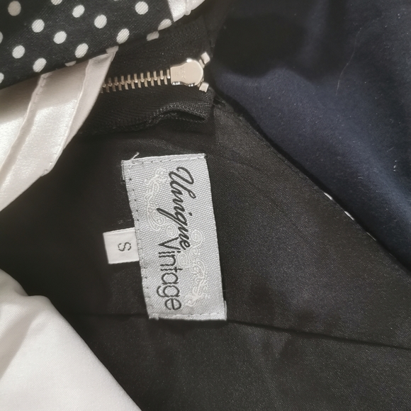 Black polka dot dress - Picture 2 of 5